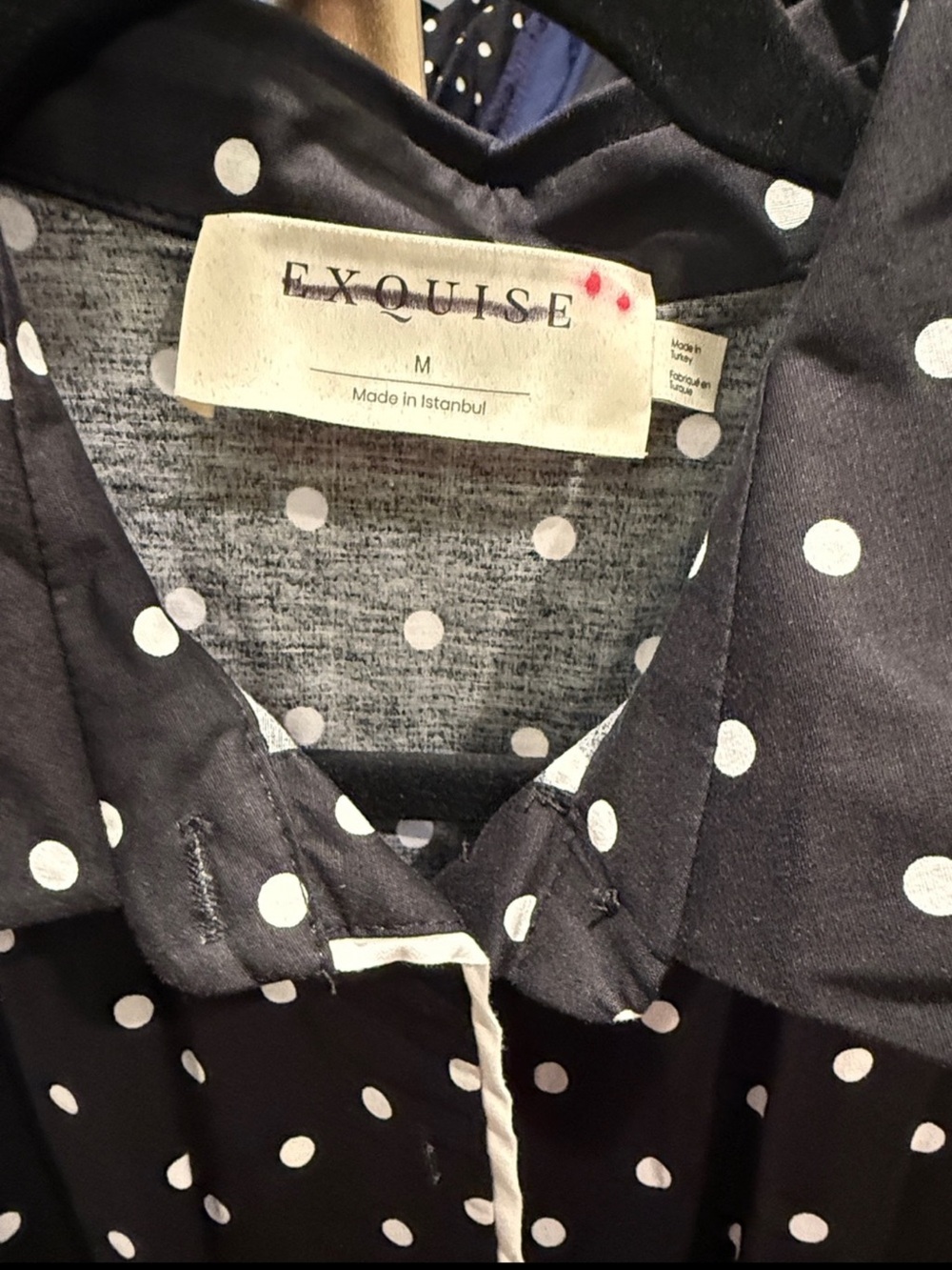 Anthropologie The Tobie Shirt Dress by Exquise Size M - Picture 8 of 9